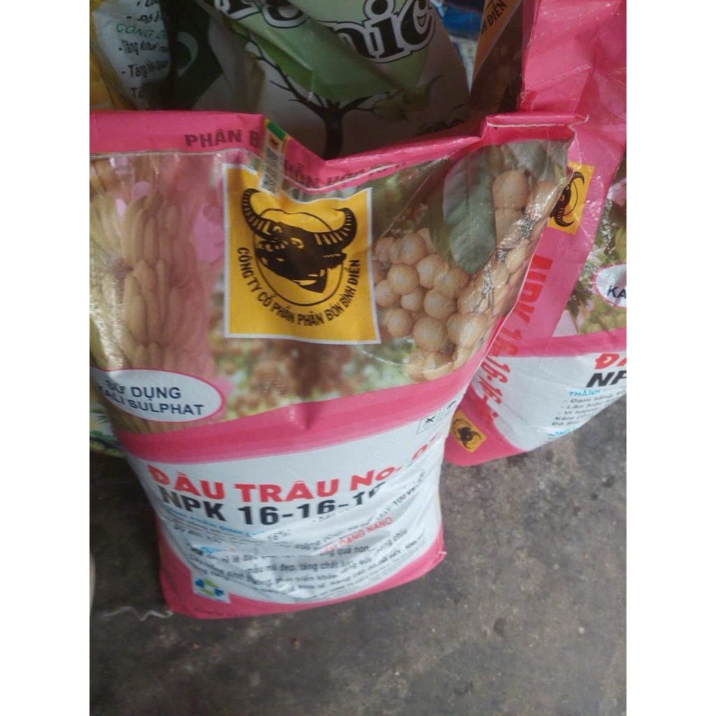 phân bón rau màu , cây ăn quả, cây cảnh 16-16-16 TE