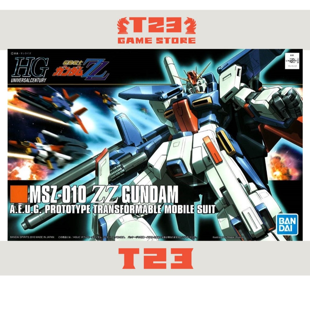 Mô Hình Lắp Ráp HGUC ZZ GUNDAM - HG - 1/144 - MÔ HÌNH GUNDAM CHÍNH HÃNG BANDAI