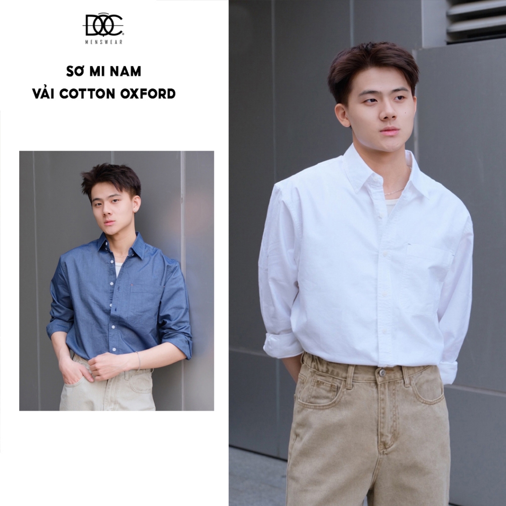 ÁO SƠ MI NAM OXFORD ĐỘC MENSWEAR - SM628