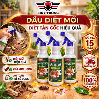 Dầu diệt mối, dầu diệt côn trùng tận gốc siêu mạnh dạng xịt 473ml cao cấp - Huy Tưởng