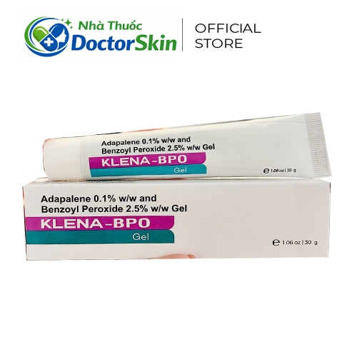 Klena BPO Adapa 0.1% and Benzoyl Peroxide 2.5% 30gram