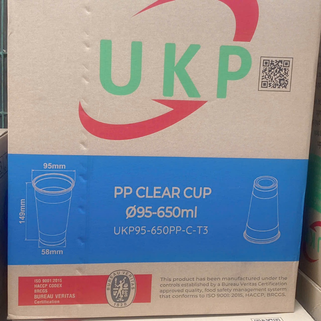 SỈ THÙNG 1000 Ly nhựa PP 360ml, 500ml, 650ml, 700ml (HÀNG MỎNG UKP)