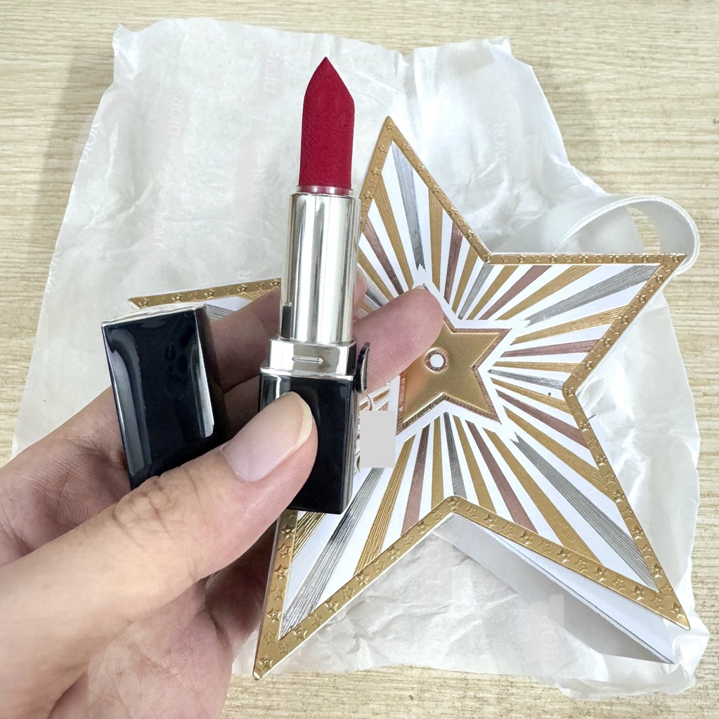 Set quà son Rouge Velvet màu 999 mini