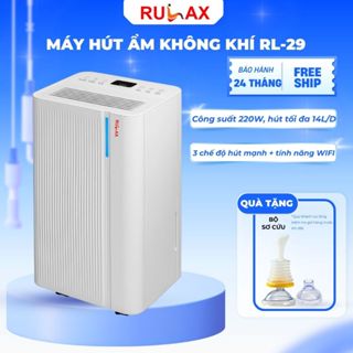 Máy Hút Ẩm Không Khí RULAX,Kết Nối Wifi, Công Suất 24L, Độ Ồn Thấp, Khử Ẩm Nhanh Chóng |BH 24 Tháng|