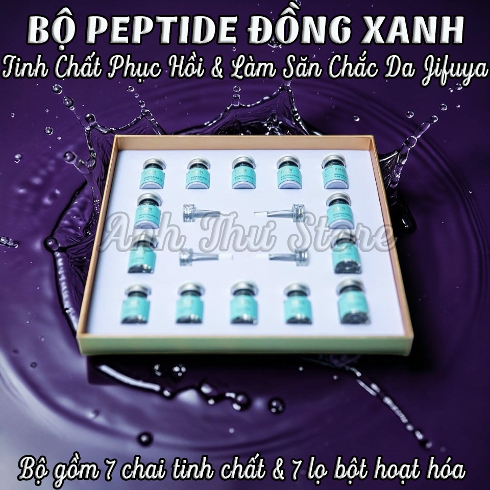 BỘ 7 Cặp Peptide Đồng Phục Hồi Da Jifuya