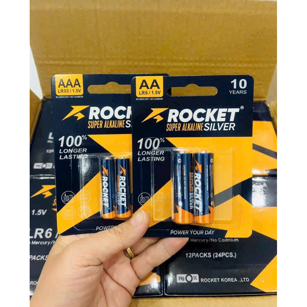 Pin AA, AAA Alkaline , Alkaline super HW- PIN  HW 1,5V Siêu Bền - Hàng Chính Hãng