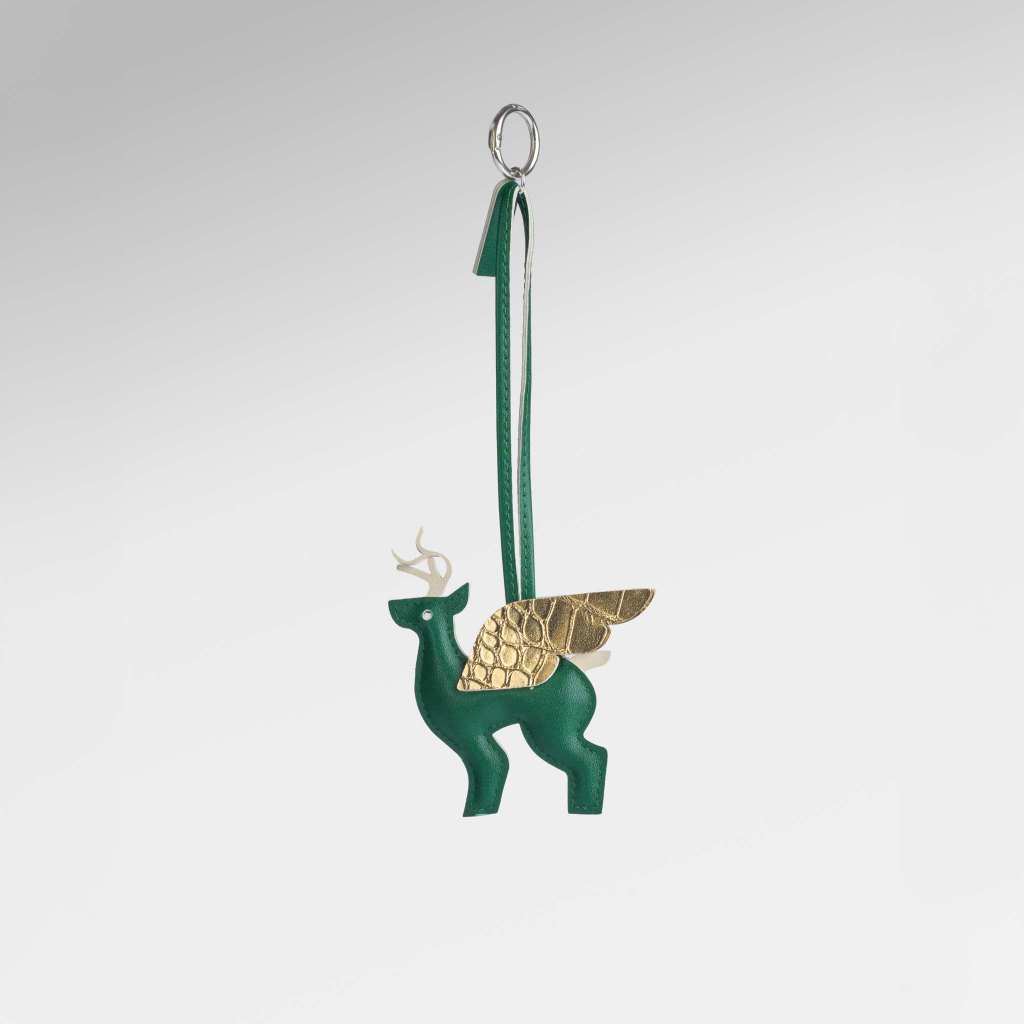 Charm Vola Leonardo da PU cao cấp trang trí túi xách, làm móc khóa