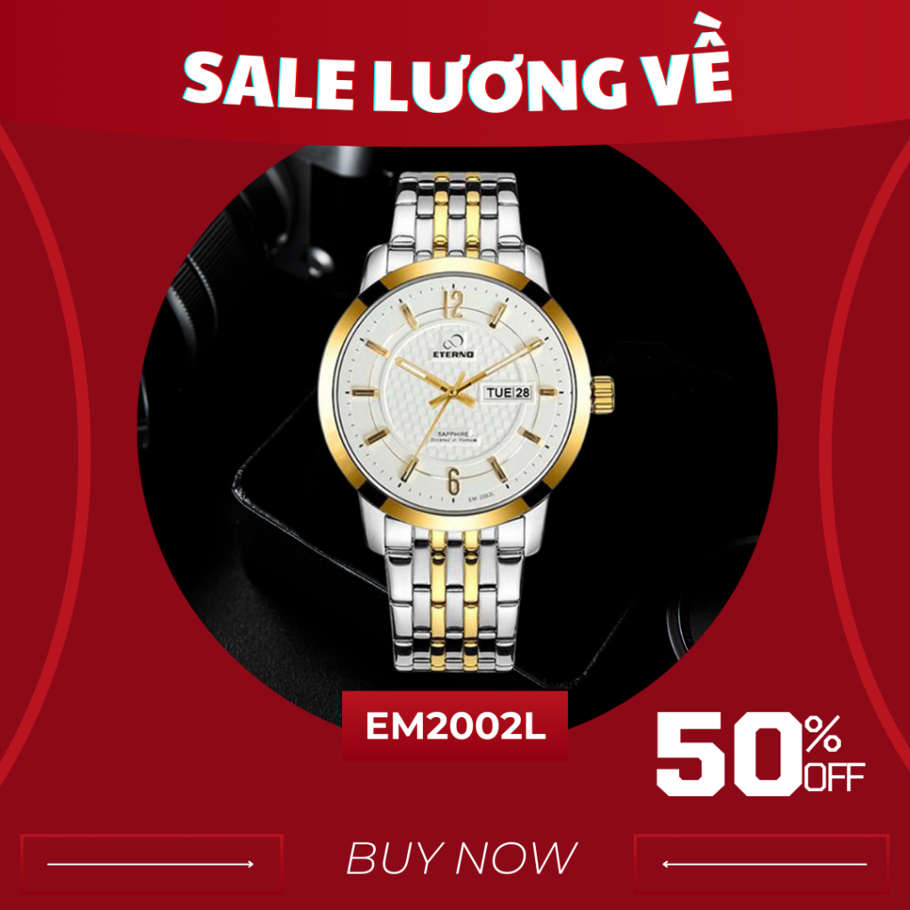ĐỒNG HỒ NAM - THƯƠNG HIỆU ETERNO EM2002L DEMI