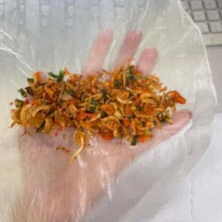 1KG Muối Tép Hành Phi Ép Chân Không Gửi Đi Xa An Toàn