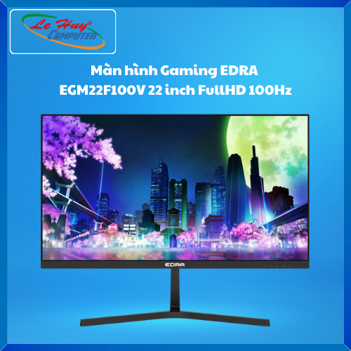 Màn Hình Máy Tính Gaming EDRA EGM22F100V (22 inch/ FullHD/ 100Hz/ VA/ HDMI/ DP) - Hàng Chính Hãng