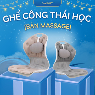 [BẢN MASSAGE]Ghế tựa lưng công thái học GIA PHÁT phù hợp với dân văn phòng mẹ bầu mẹ bỉm người ngồi nhiều