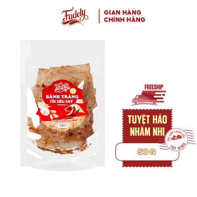 Bánh Tráng Trộn Tỏi Siêu Cay Fadely (50g)