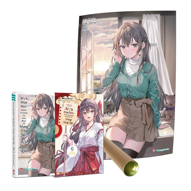 Truyện - Arya Bàn Bên Thỉnh Thoảng Lại Trêu Ghẹo Tôi Bằng Tiếng Nga Tập 1- 9 ( Bản Phổ Thông + Boxse