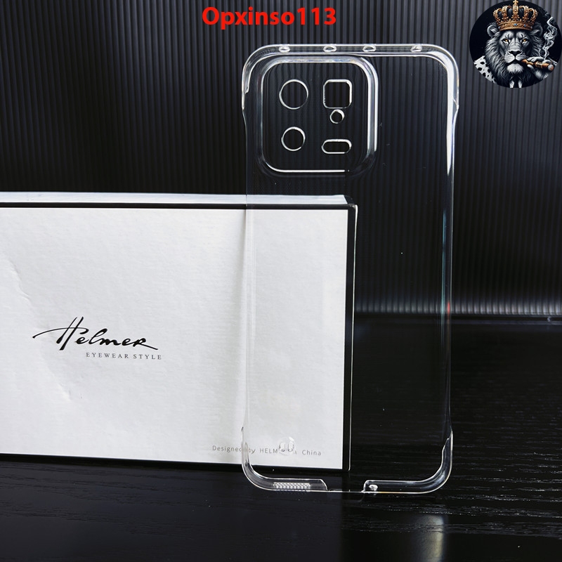 Ốp lưng Trong suốt Cứng Không Viền Xiaomi 12/12x/12s, Mi 12Ultra/12s Ultra, Mi 12Pro/12s Pro, Chống 