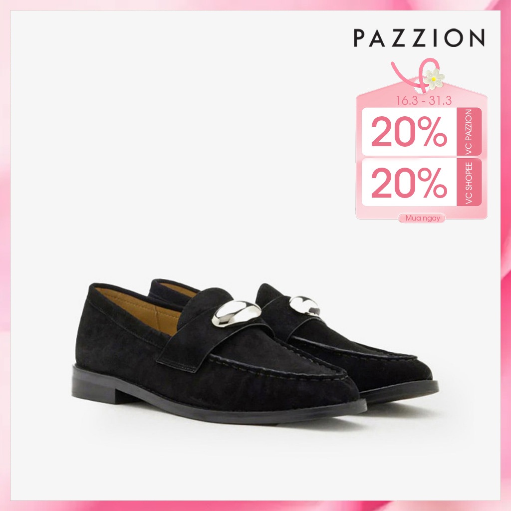 Giày Bệt Nữ PAZZION - BLACK
