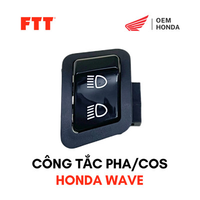Công Tắc Pha/Cos FTT mã cho Honda Wave S110, Wave Alpha, Wave RSX, Future, Blade mã SW-0971-C00