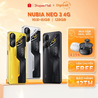 Điện thoại Gaming Nubia Neo 3 4G 16(8+8)GB/128GB I Trigger Gaming I 6.8"120Hz - Hàng Chính Hãng