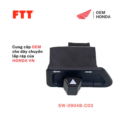 Công tắc Xi nhan FTT lắp cho Honda Wave Alpha, RSX, Future, Air Blade mã SW-0904B-C03 & SW-0904C-C91