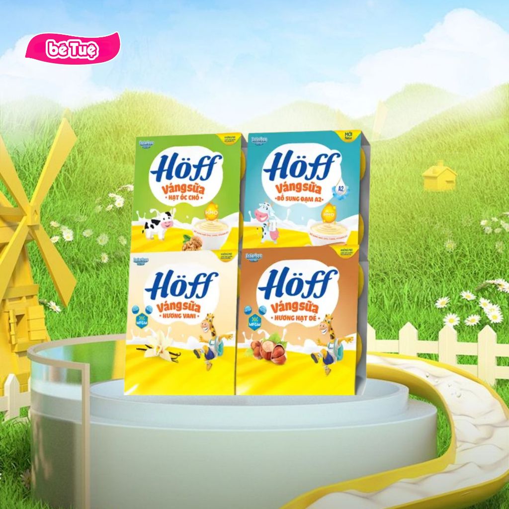 Váng Sữa Cho Bé HOFF 220g ( Vỉ 4 Hộp x 55g )