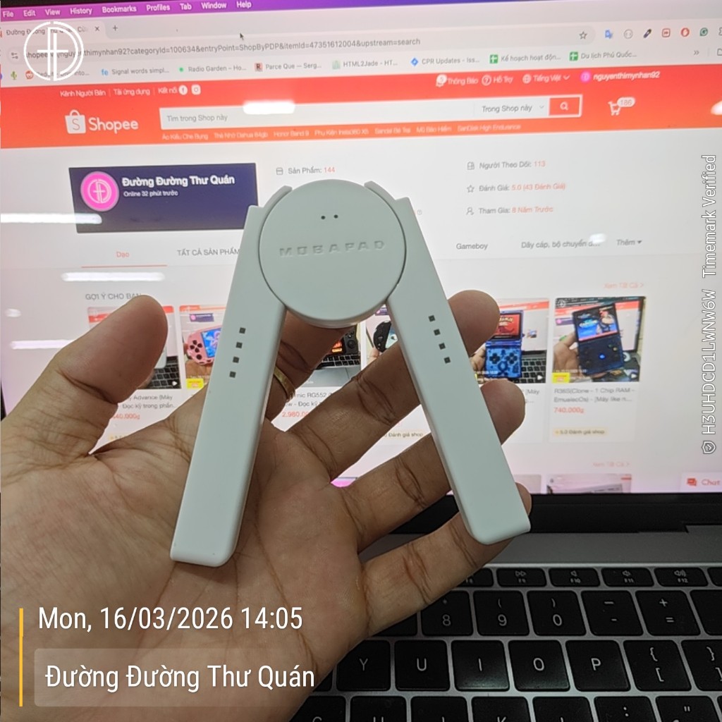 Grip sạc Mobapad M6 HD [Like new - Đọc kỹ trong phần mô tả]