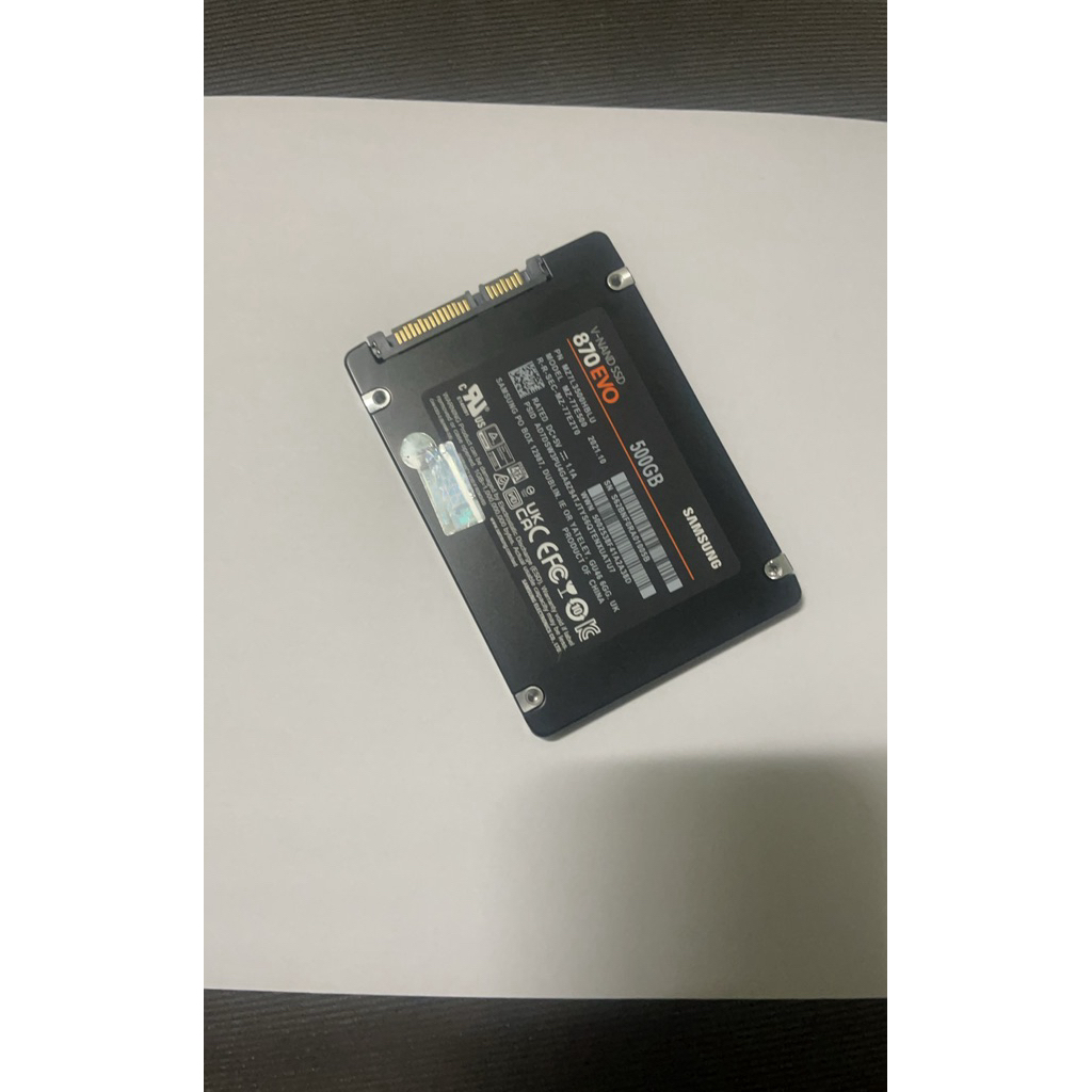 ổ ssd Samsung 870 evo 500gb sức khỏe 100%