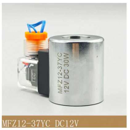 Cuộn Hút Van Điện Từ MFZ 12-37YC 12V DC/ Trục 23mm/ Cao 51mm