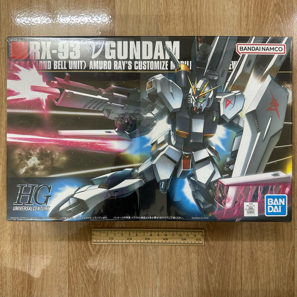 Mô hình lắp ráp HG UC RX-93 Nu 086 Gundam Bandai