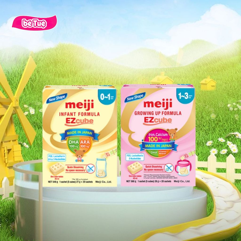 (Bán lẻ) Sữa Meiji thanh số 0-1 hàng nhập khẩu