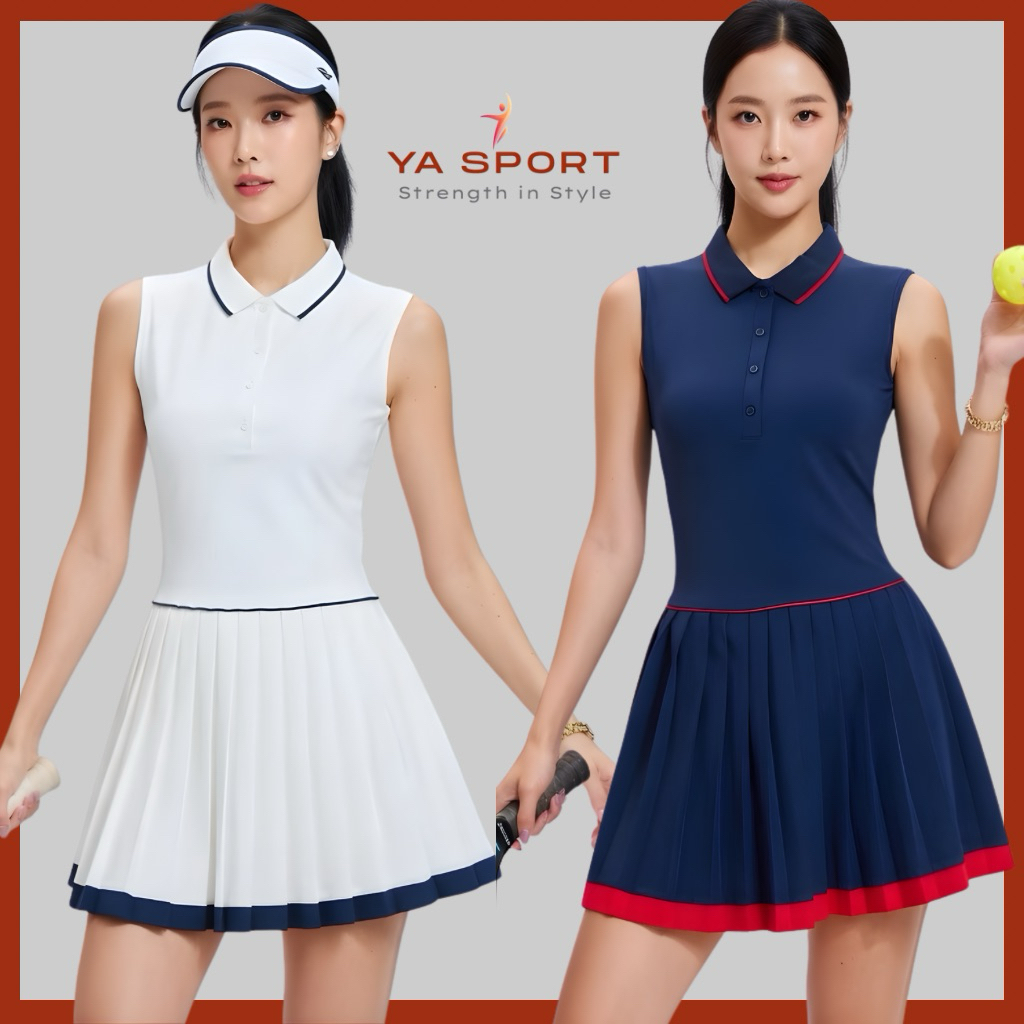 Váy Pickleball Nữ Cao Cấp, Váy Tennis Phong Cách Lịch Sự, Thoáng Mát, Tôn Dáng – YS335A YASPORT