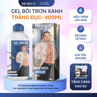Gel Bôi Trơn Quan Hệ Trắng Đục Heihun 400ml –Siêu Trơn, Lâu Khô, Cấp Ẩm, Massage Mượt Mà, Chính Hãng