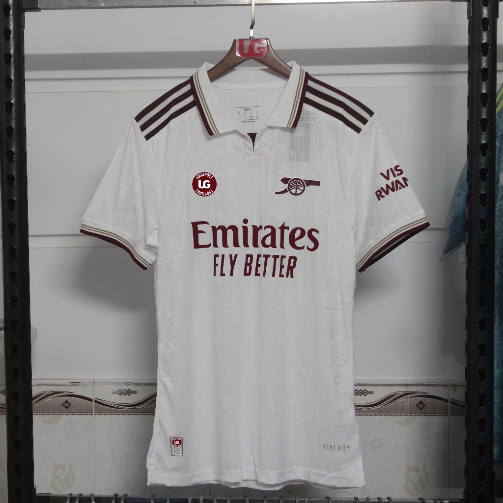 [bản player] Áo Ars trắng 2025 / 26 sân khách
