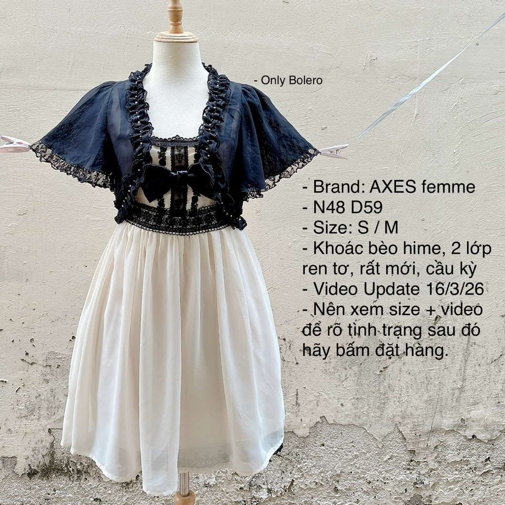 (Update 18/3/26) AXES FEMME/ LIZ LISA/ ROSA CHERI/ COLZA/ LODISPOTTO/ TRALALA - lolita, coquette hiệ