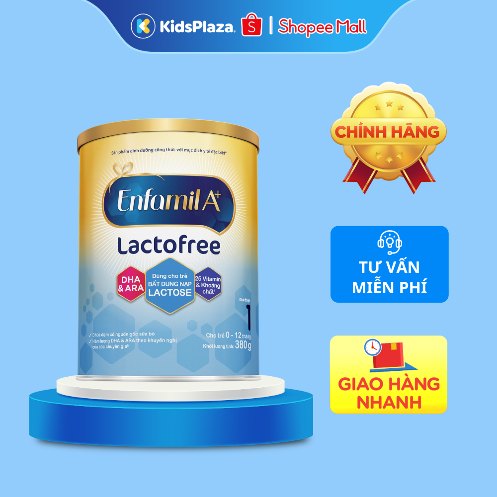 Sữa Enfamil A+ Lactofree 380g