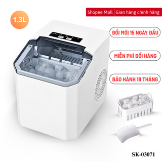 Máy làm đá viên mini SK03071, làm đá siêu tốc cho gia đình, làm đá nhanh chỉ từ 6-9 phút
