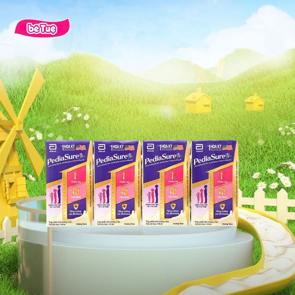 Pediasure pha sẵn dinh dưỡng cho trẻ từ 1 tuổi 110ml
