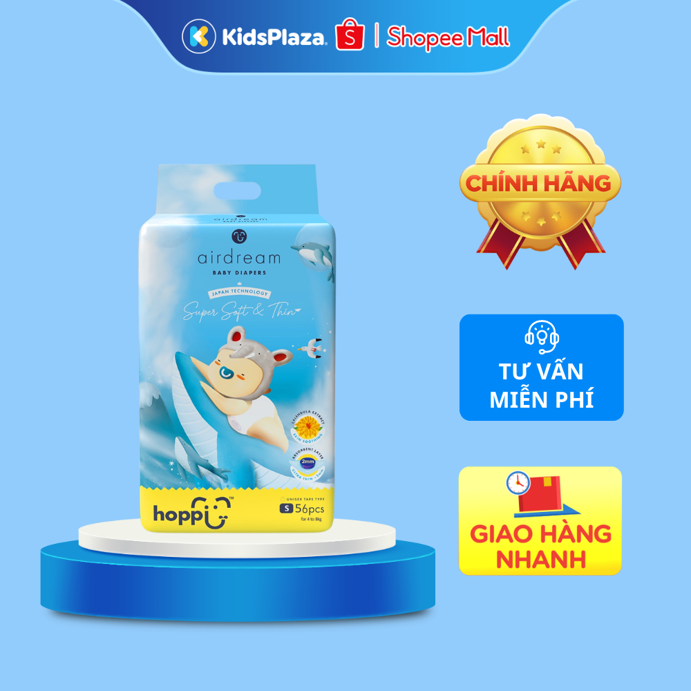 Bỉm mùa hè Hoppi Airdream dan S 56