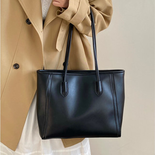 [Vid + ảnh thật ] Túi Tote Da Bản To Đi Học Túi Đeo Vai Nữ Công Sở Đi Làm Vừa A4 Laptop Đơn Giản Thanh Lịch #S1157