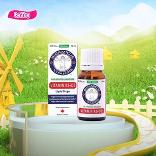 Bioamicus Vitamin D3K2 Mk7 - Giúp Bé Hấp Thu Canxi Tối Đa