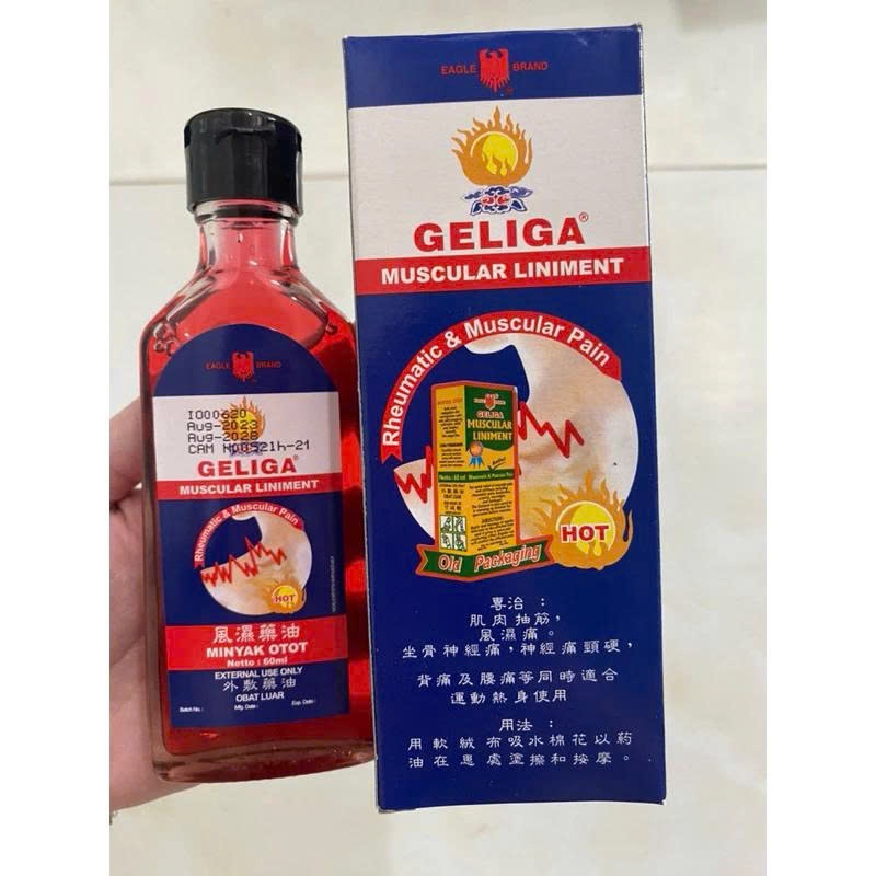 DẦU NÓNG ỚT INDONESIA - GELIGA MUSCULA LINIMENT