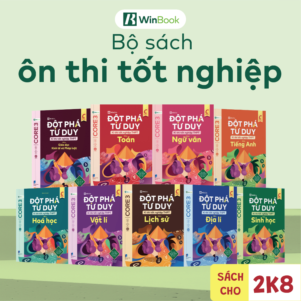 Bộ sách Đột phá tư duy kì thi tốt nghiệp THPT | WinBook