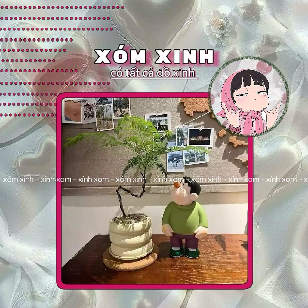 🎀XÓM XINH🎀 Mô hình decor - Jaian ngơ ngác