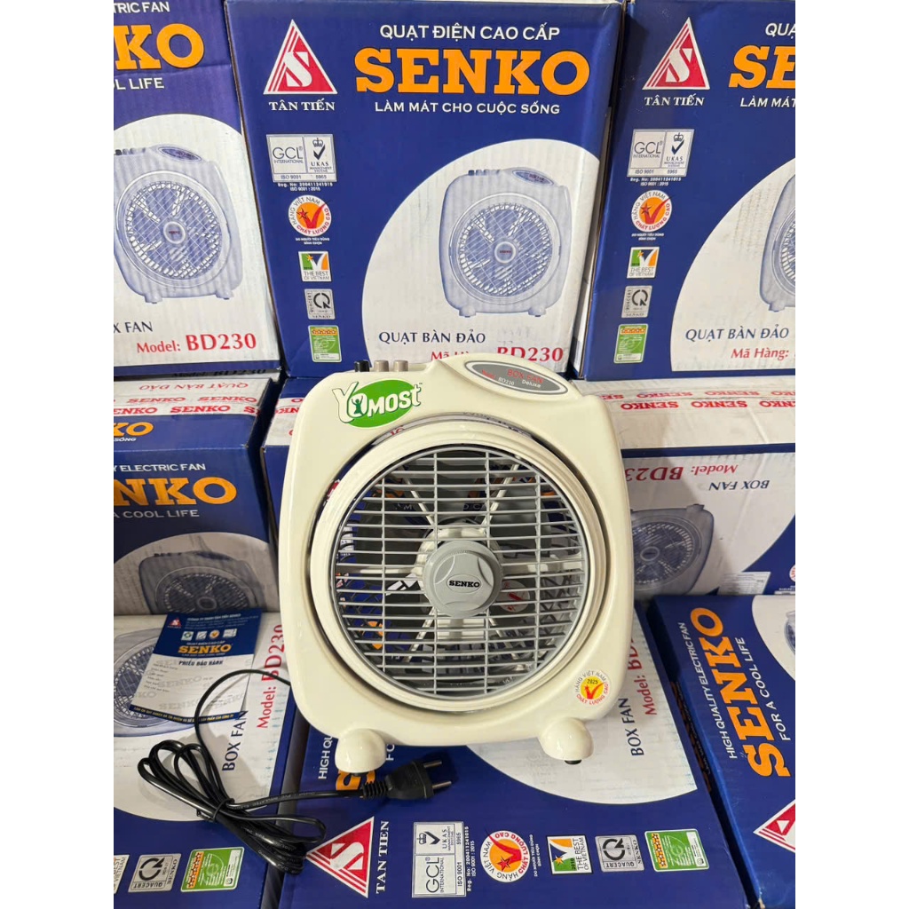 Quạt bàn đảo BD230 Senko