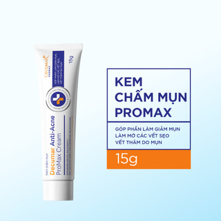 Combo 2 Kem Chấm Giảm Mụn Giảm Sưng Viêm, Mờ Thâm Sẹo Thế Hệ Mới Decumar ProMax 15g - DPM2K