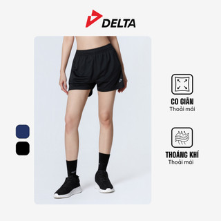 [MUA 1 TẶNG 1] DELTA Quần Base Shorts Nữ 3 Inch VảI Tái Chế Mềm Nhẹ Co Giãn Phù Hợp Luyện Tập Thể Thao SH119W1
