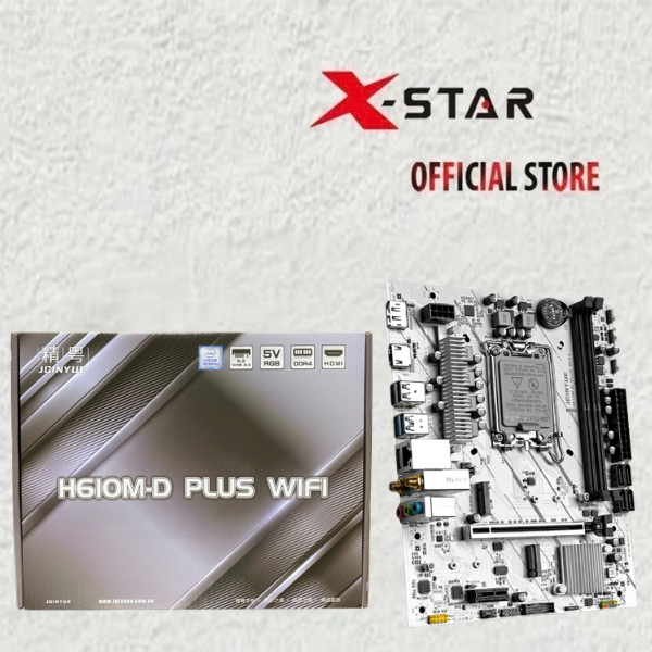 Main JINYUE H610M-HD DDR4 LGA1700 – Mainboard Intel H610 Cho PC