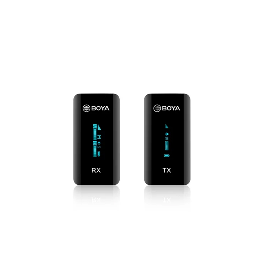 BOYA BY-XM6-K1 – Mic thu âm không dây 2.4GHz nhỏ gọn