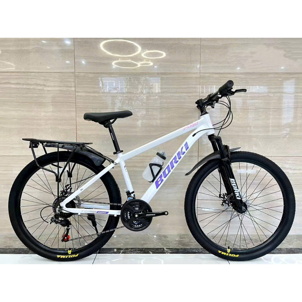XE ĐẠP ĐỊA HÌNH KHUNG NHÔM NỮ CÓ ĐỀ BORKI SIZE 24-26- HÀNG NHẬP KHẨU CHÍNH HÃNG