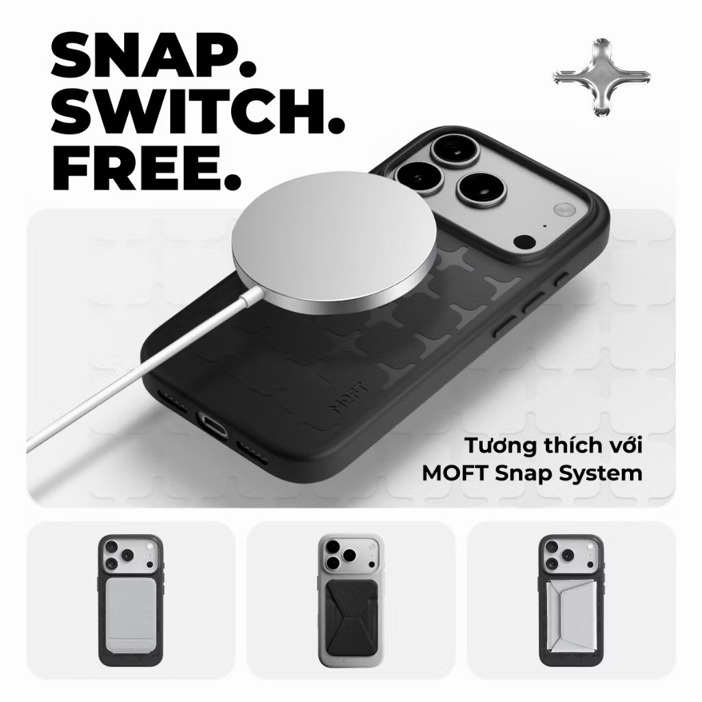 Bộ sưu tập MOFT X Tombogo Monogram Collection Made by MOVAS™ cho iPhone 17Pro 17ProMax | BigBuy360 - bigbuy360.vn