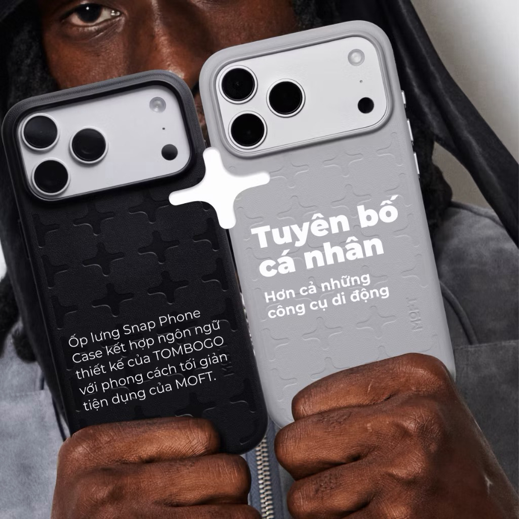 Bộ sưu tập MOFT X Tombogo Monogram Collection Made by MOVAS™ cho iPhone 17Pro 17ProMax | BigBuy360 - bigbuy360.vn