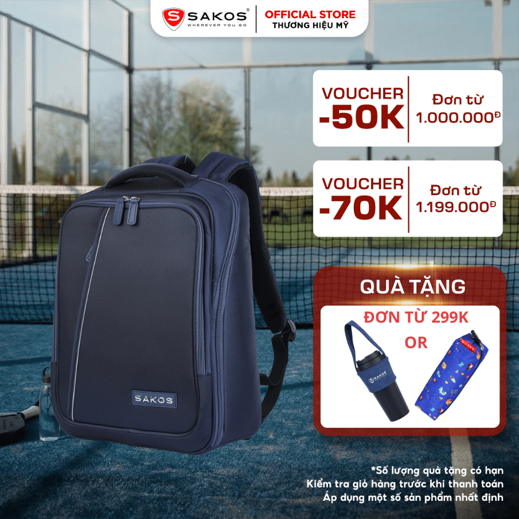 Balo Laptop Du Lịch Thời Trang Cao Cấp SAKOS ZEN 14 Inch (14")